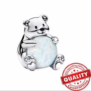 NWOT Polar Bear Charm Sterling Silver 925